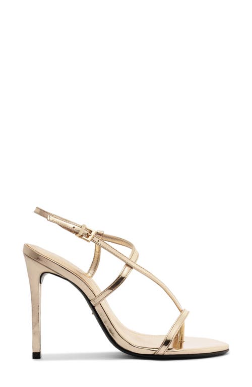 Schutz Azure Slingback Sandal In Gold