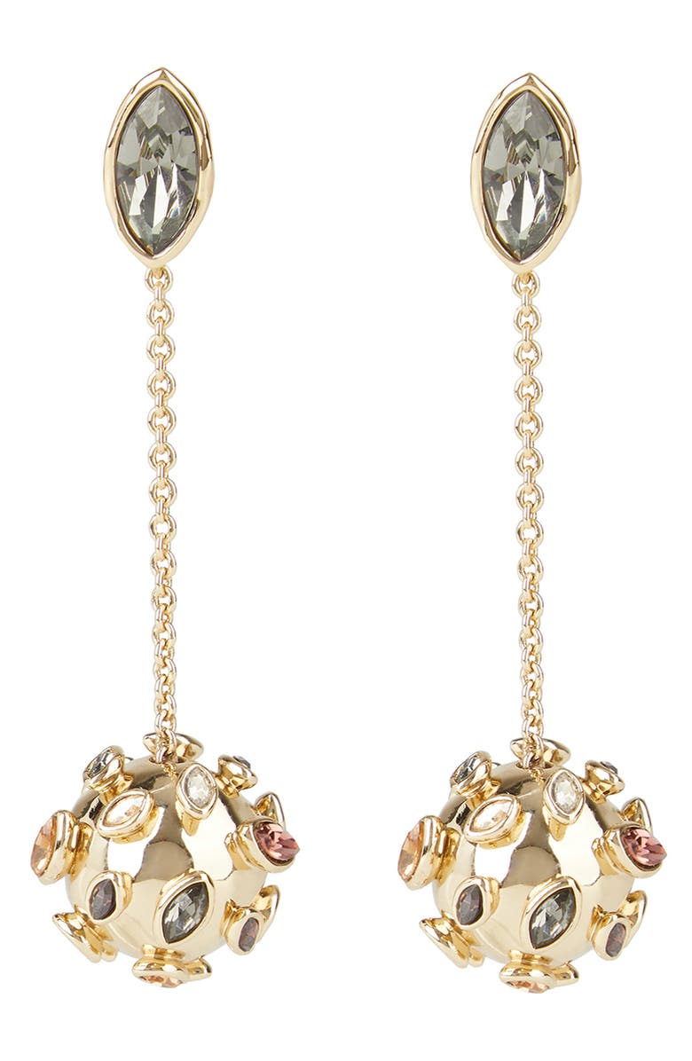 Alexis Bittar Sputnik Chain Drop Earrings, Main, color, 