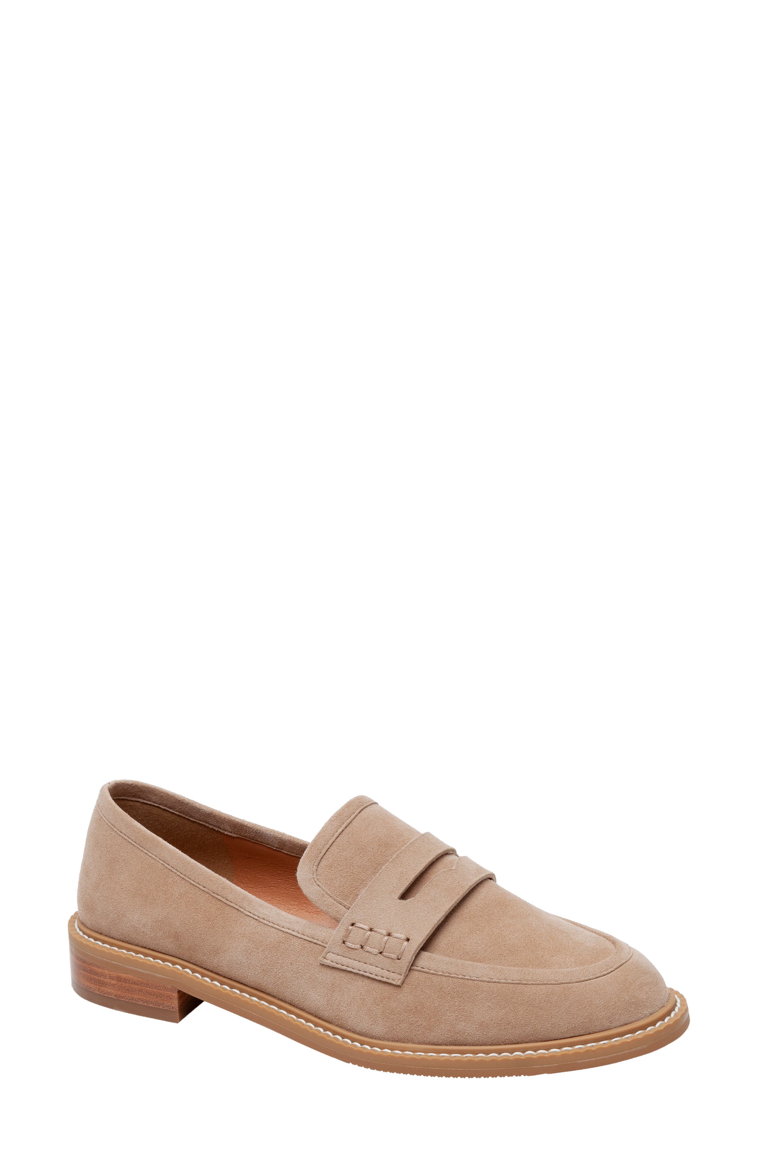Zoom Penny Loafer, Main, color, TAN CAMEL