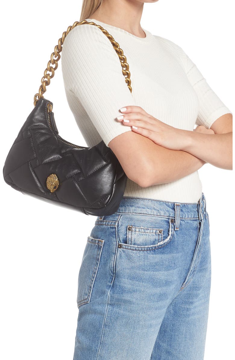 Kurt Geiger London Kensington Soft Leather Hobo, Alternate, color,