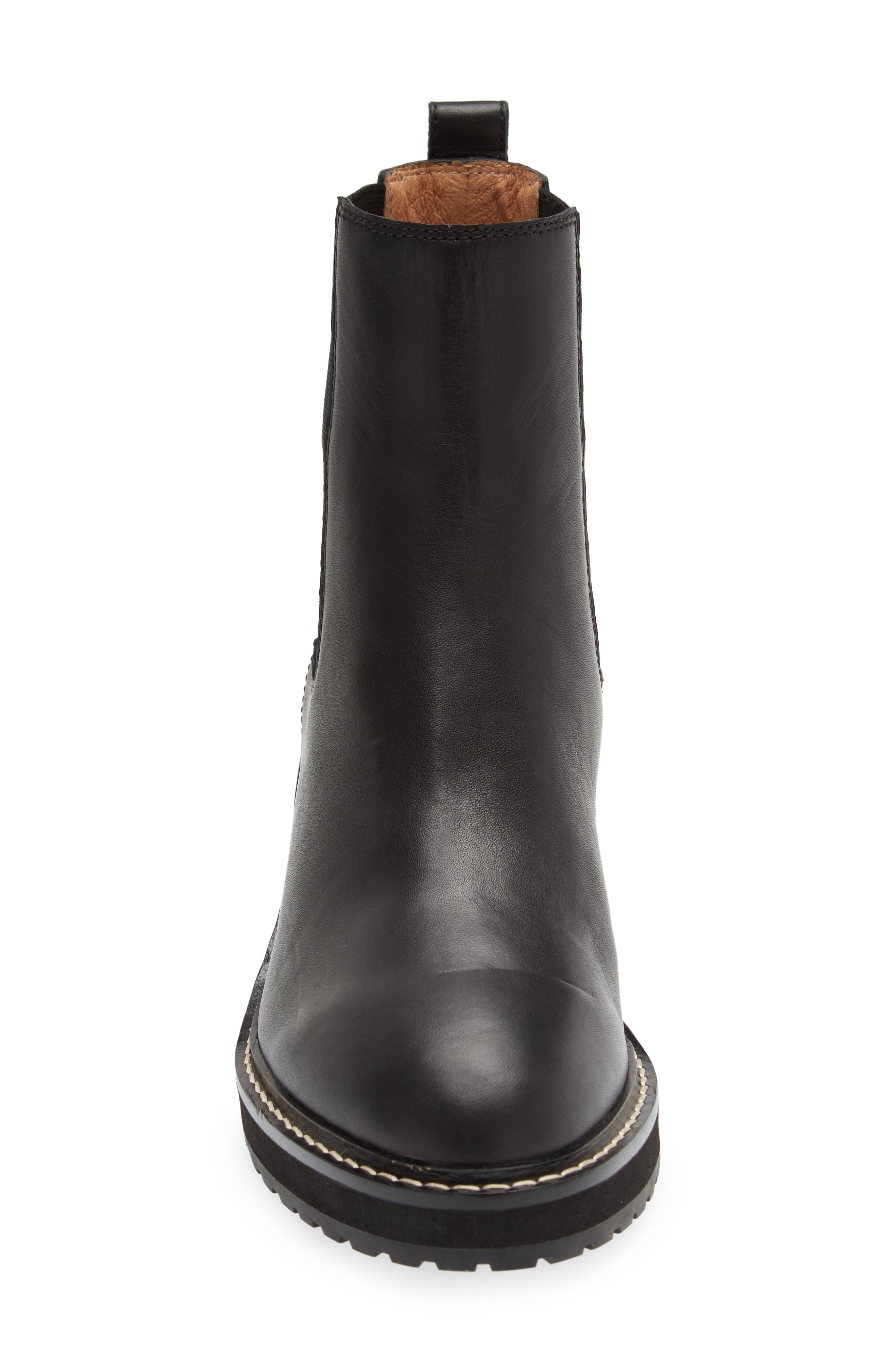 Kristin Chelsea Boot, Alternate, color, TRUE BLACK