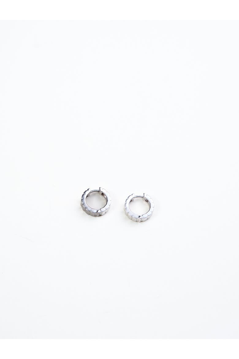 Maverick Huggies, Main, color, Recycled Sterling Silver