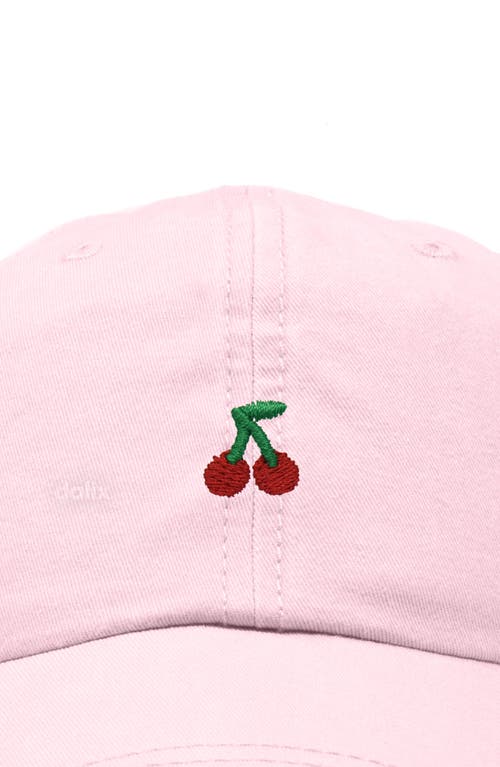 Dalix Lil Cherry Dad Cap In Pink