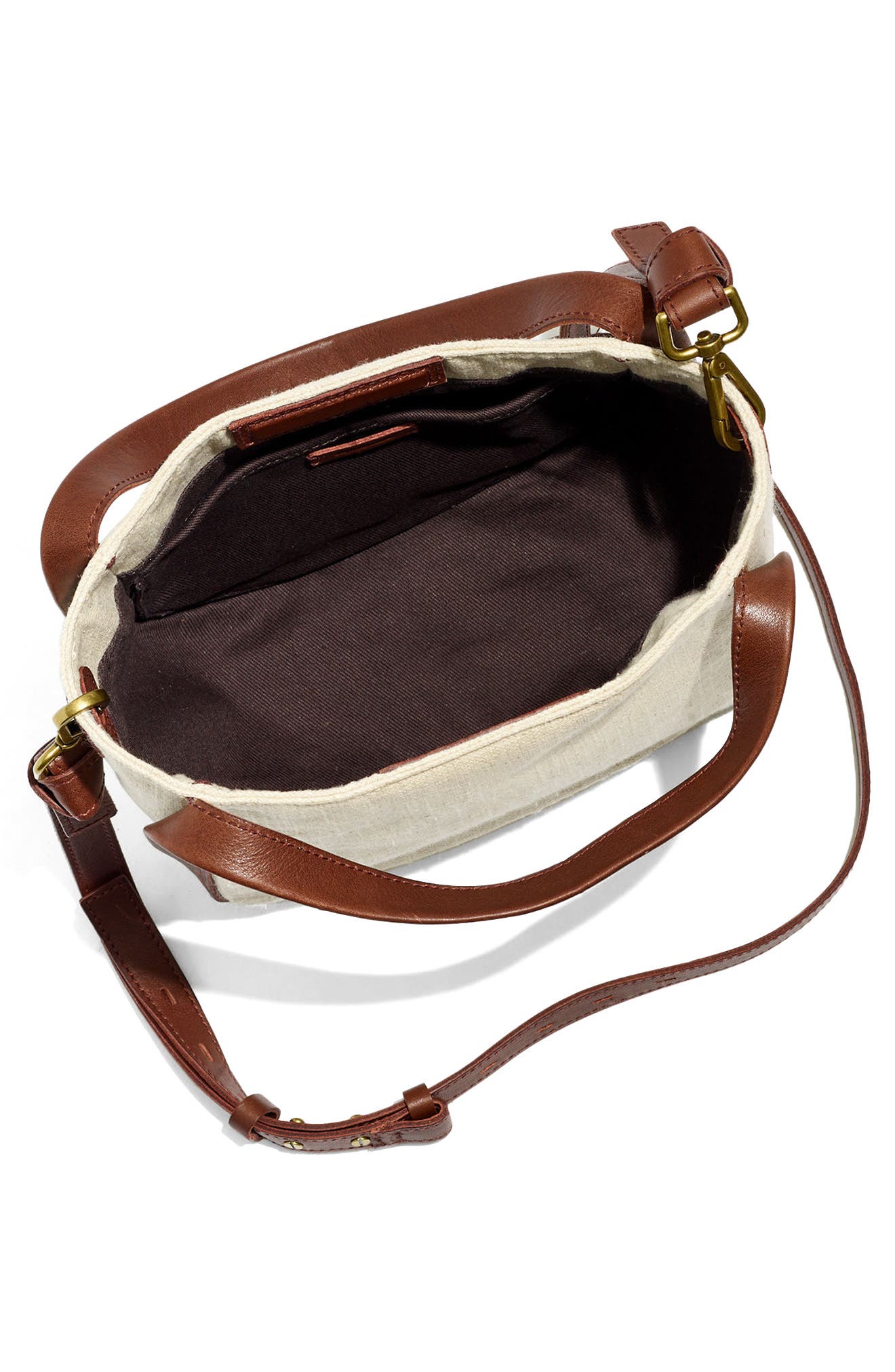 Madewell The Sydney Canvas Crossbody Bag, Alternate, color, 
