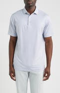 Peter Millar Phoenix Microprint Summer Comfort Perfomance Jersey Polo