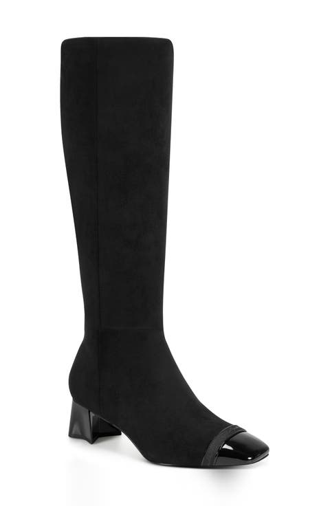 Shivon Knee High Cap Toe Boot (Women)
