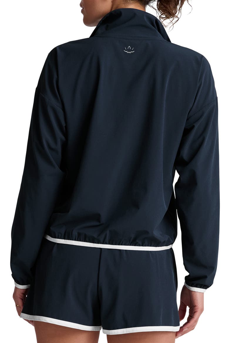 Course Contrast Half-Zip Pullover, Alternate, color, NOCTURNAL NAVY/TRUE