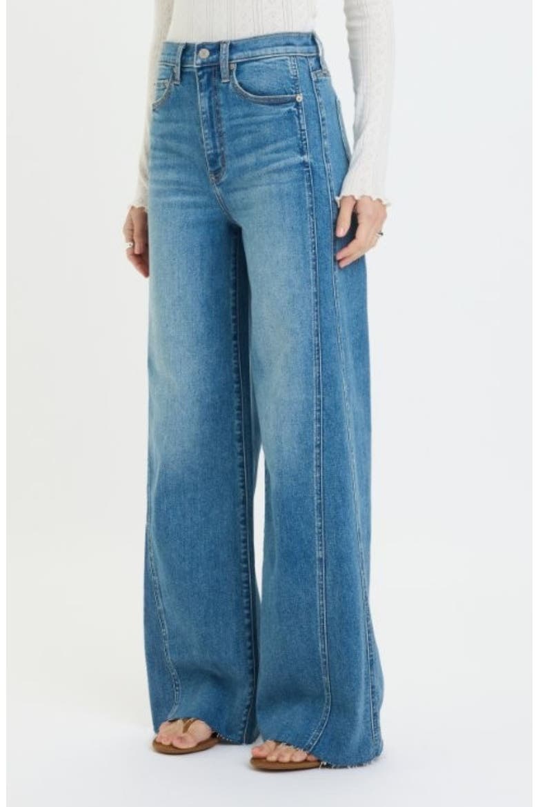 Far Out High Waist Jeans, Alternate, color, MAKE BELIEVE