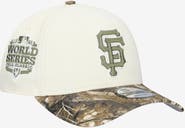 New Era Men's New Era Khaki/Realtree Camo San Francisco Giants 9FORTY A-Frame Adjustable Hat