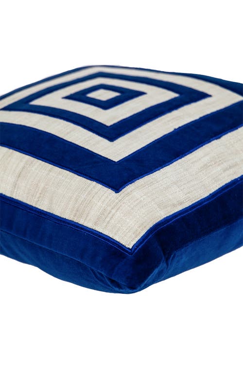 Parkland Collection Lexa Throw Pillow In Brown/blue