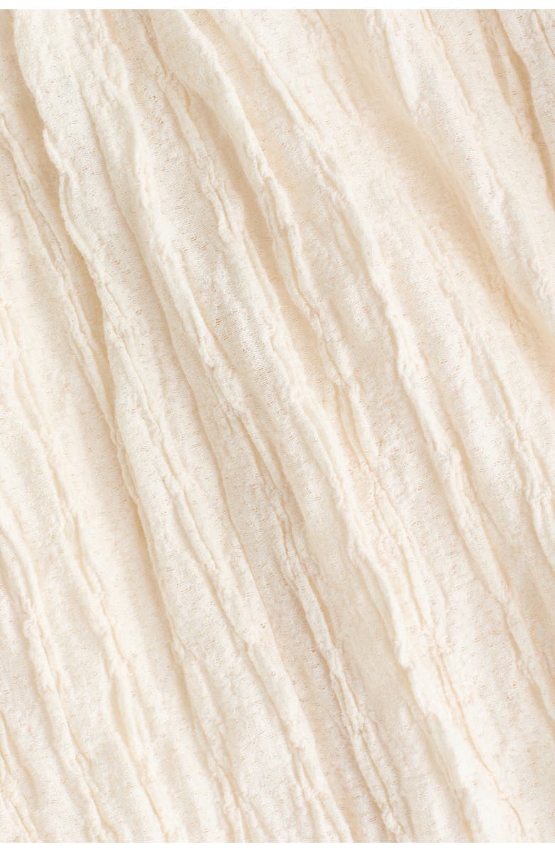 H&M Balloon-sleeved Top, Alternate, color, Cream