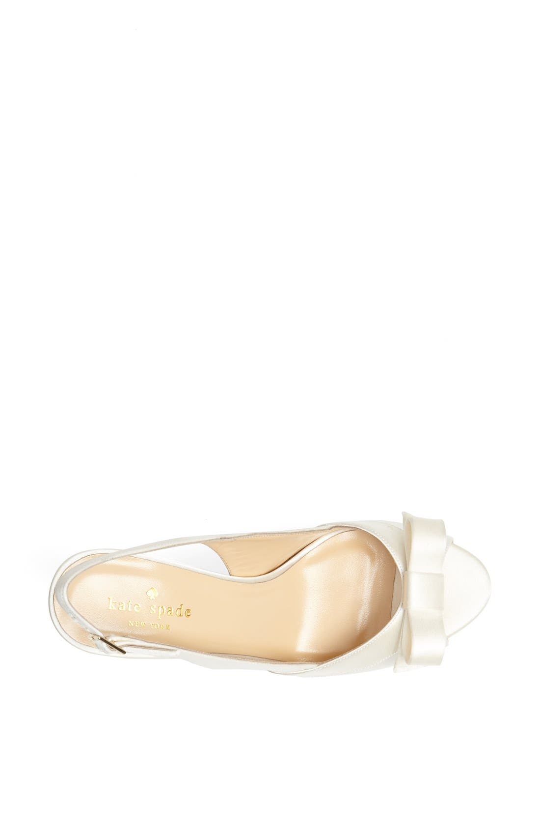 'grano' sandal, Alternate, color, IVORY SATIN