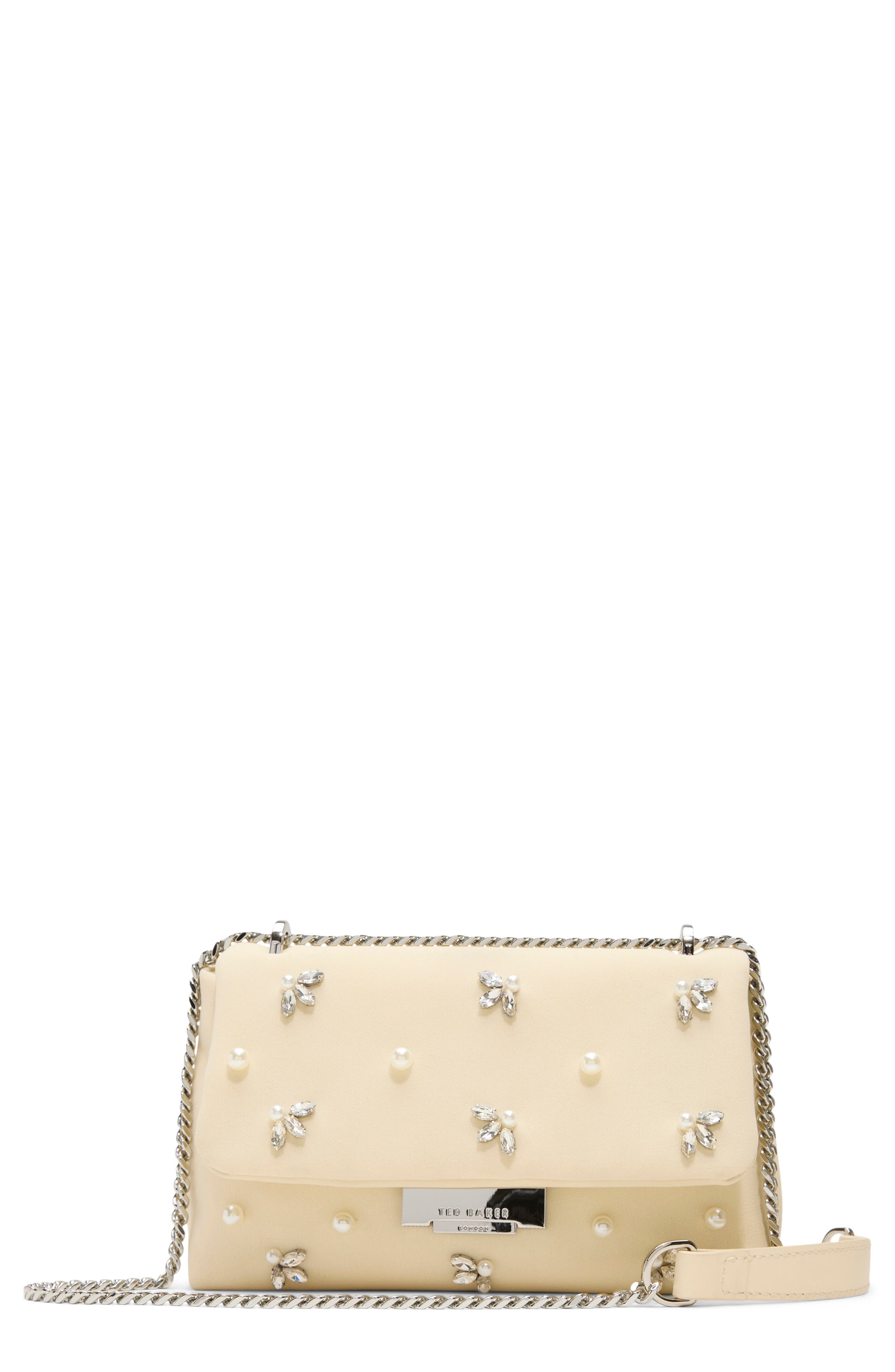 Ted Baker London Ginette Embellished Satin Bag