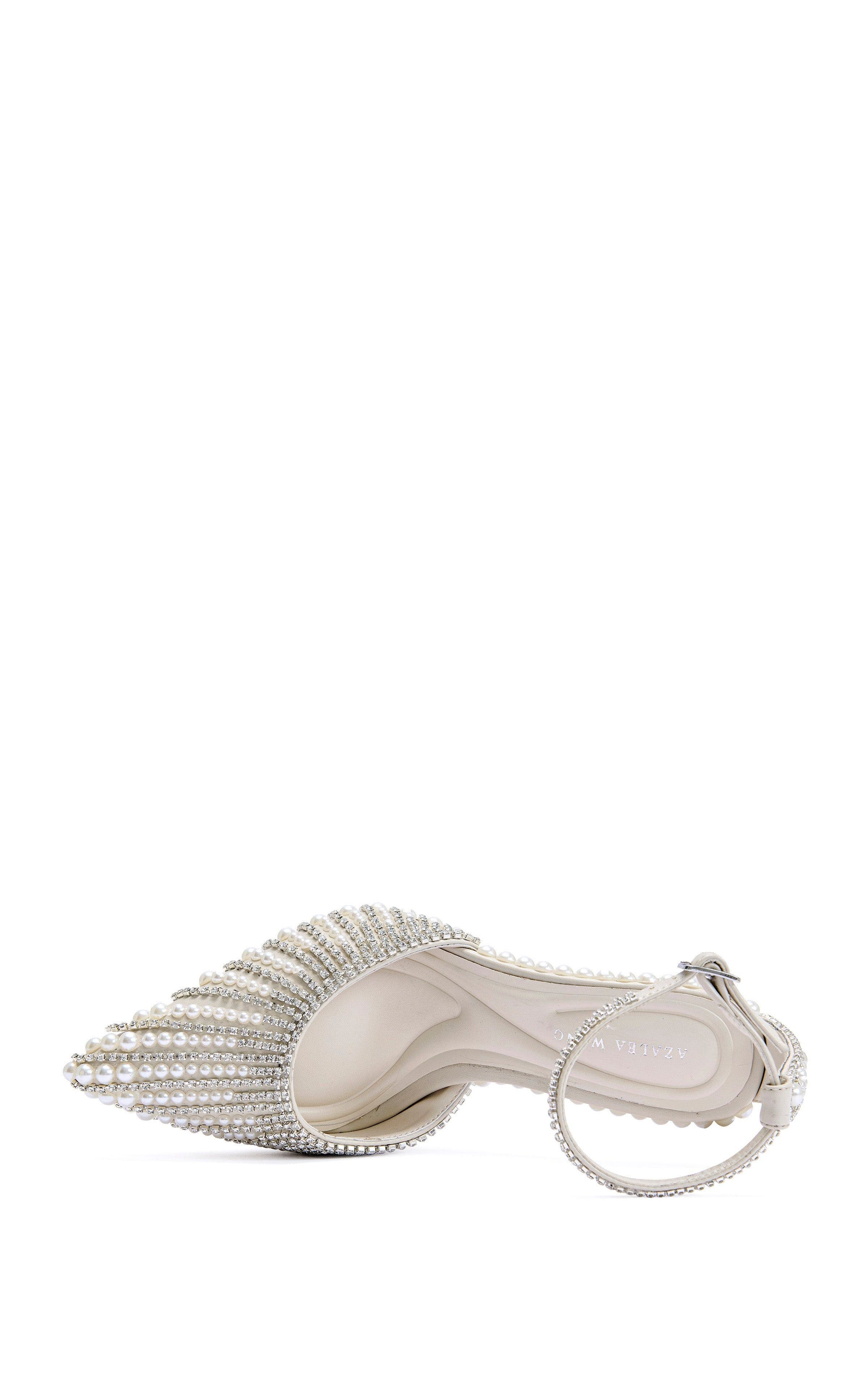 AZALEA WANG Davina Stiletto Pump, Alternate, color, Ivory