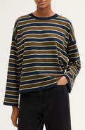 Madewell Easy Stripe Long Sleeve Top
