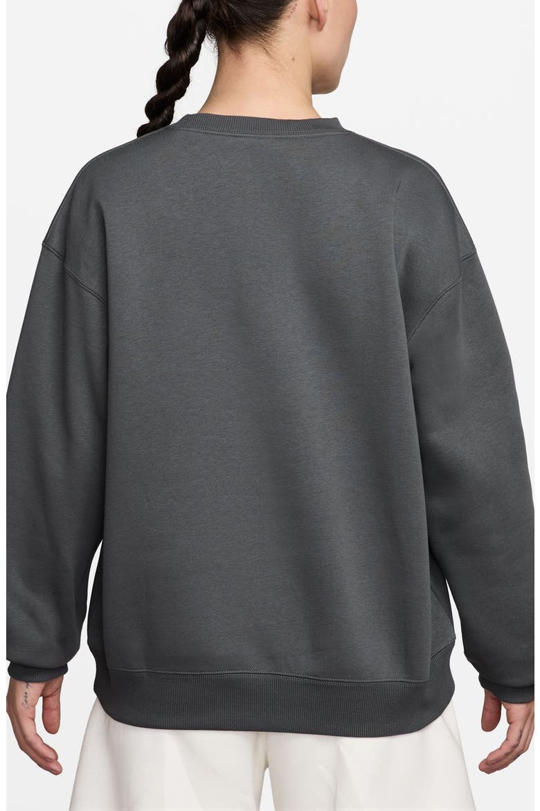 x Realtree Brooklyn Fleece Graphic Crewneck Sweatshirt, Alternate, color, IRON GREY/ SAIL