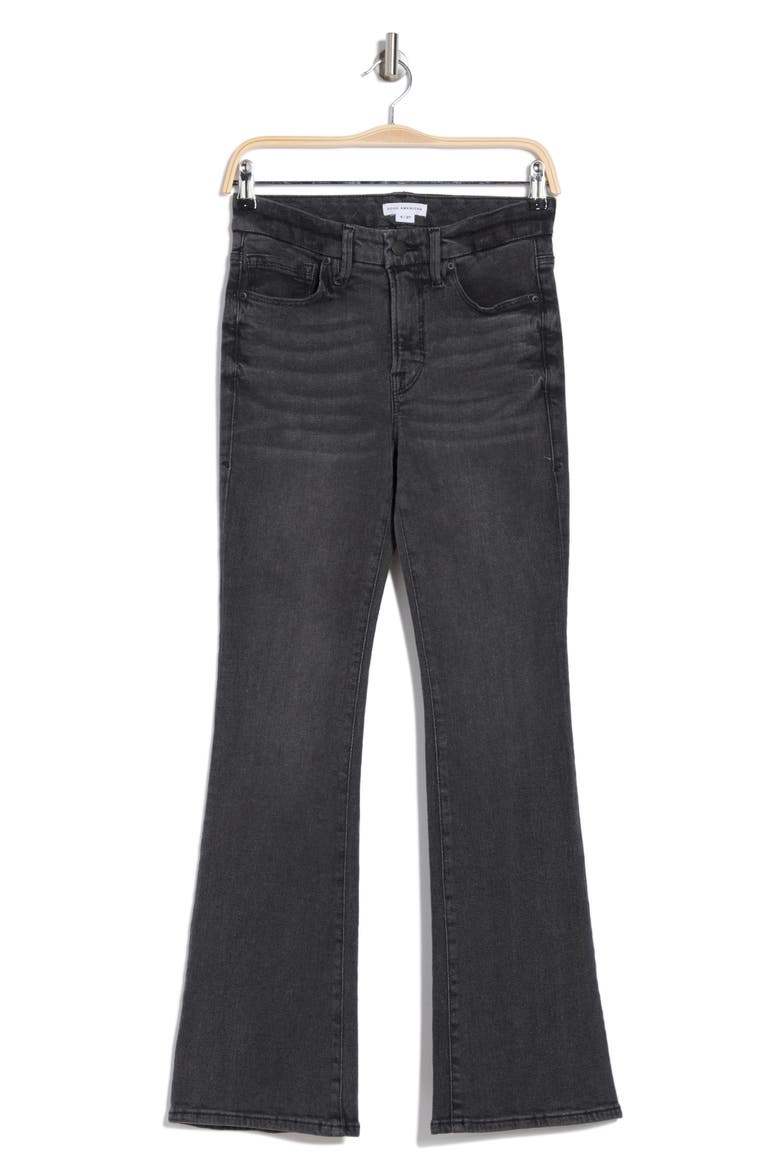 Good Petite Bootcut Jeans, Alternate, color, BLACK284