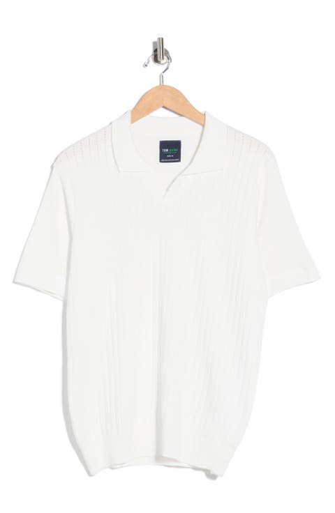 Johnny Collar Knit Polo Sweater