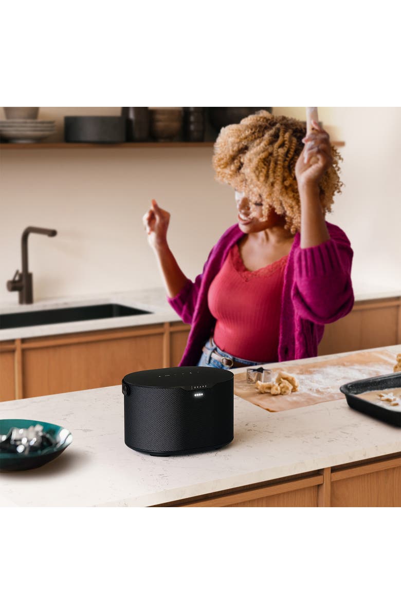 Brane Audio Brane X Portable Bluetooth Speaker, Alternate, color, Black