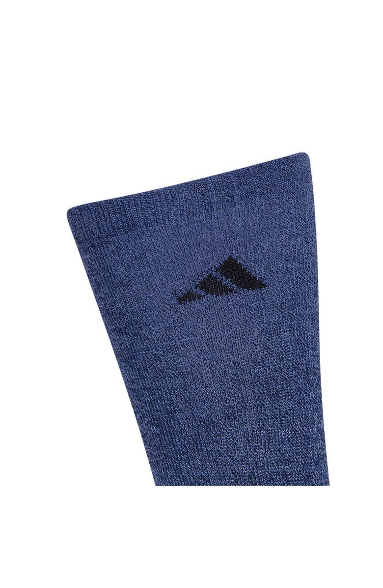 adidas Athletic Cushioned Crew Socks - Pack og 6, Alternate, color, Navy