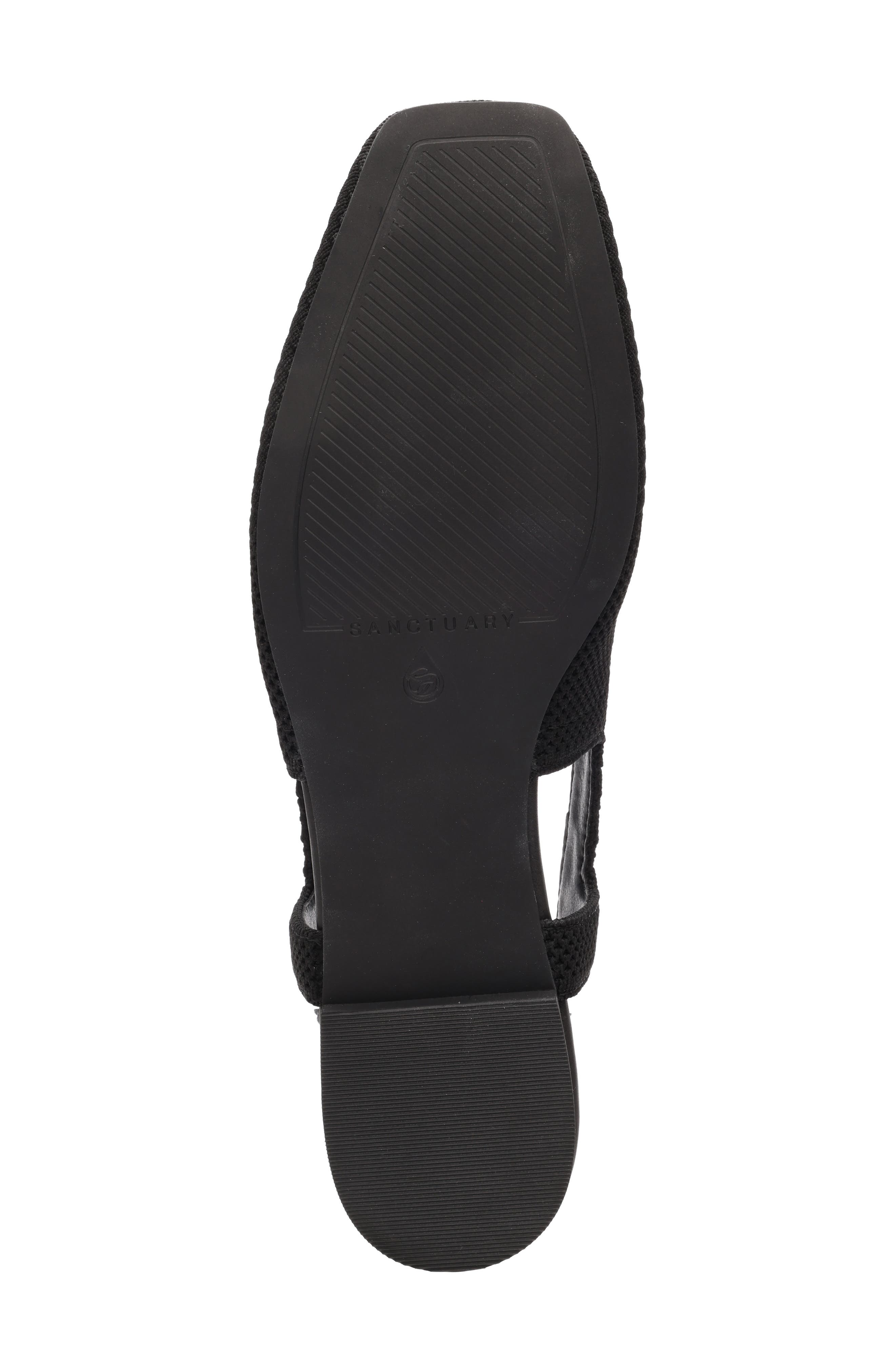 Sanctuary Klara Slingback Flat, Alternate, color, Black