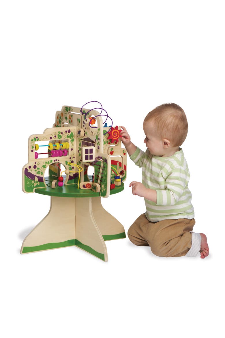 Wooden Tree Top Adventure Activity Center, Alternate, color, MAPLE