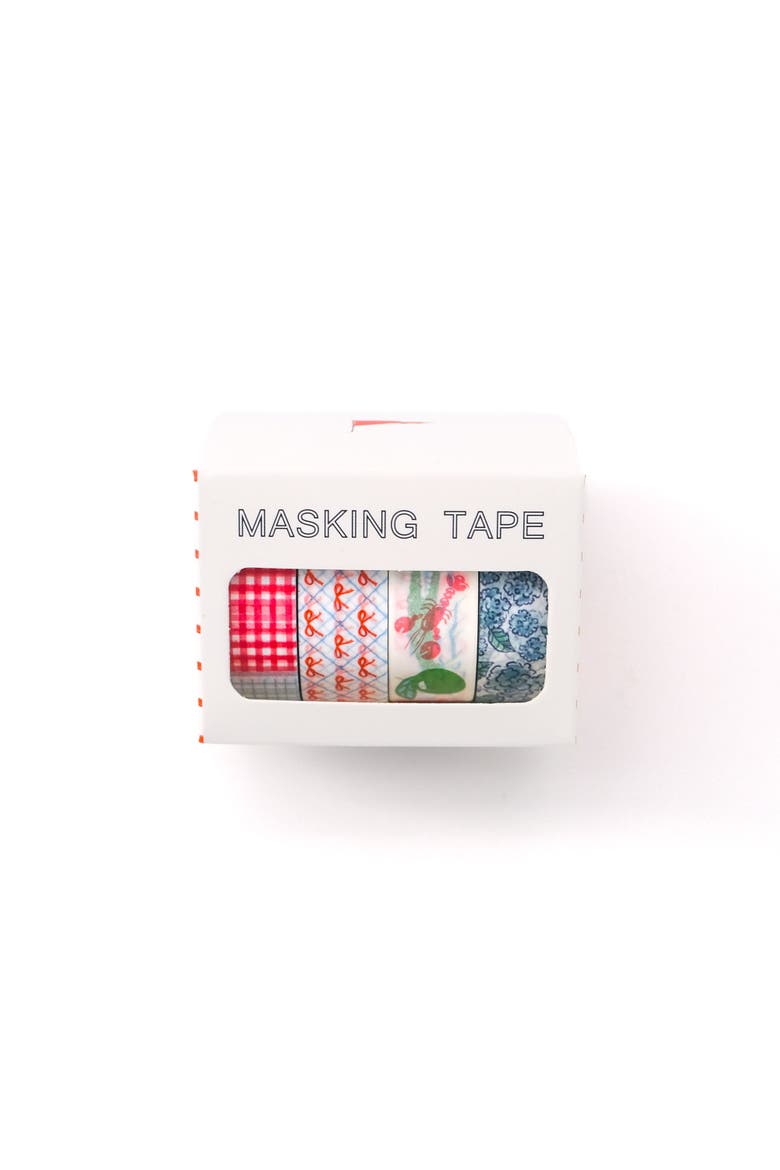 Preppy Club Masking Tape Set, Alternate, color, Preppy Club