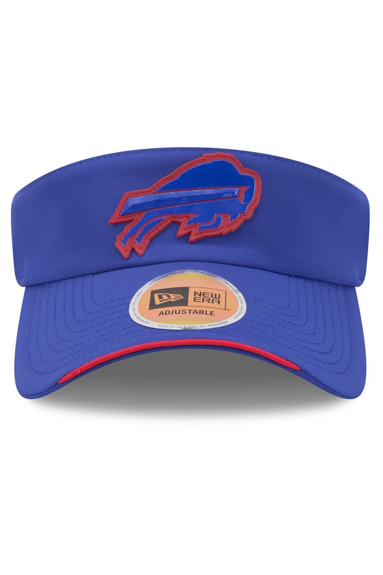 Men's New Era Royal Buffalo Bills 2026 Sideline Adjustable Visor, Alternate, color, Royal