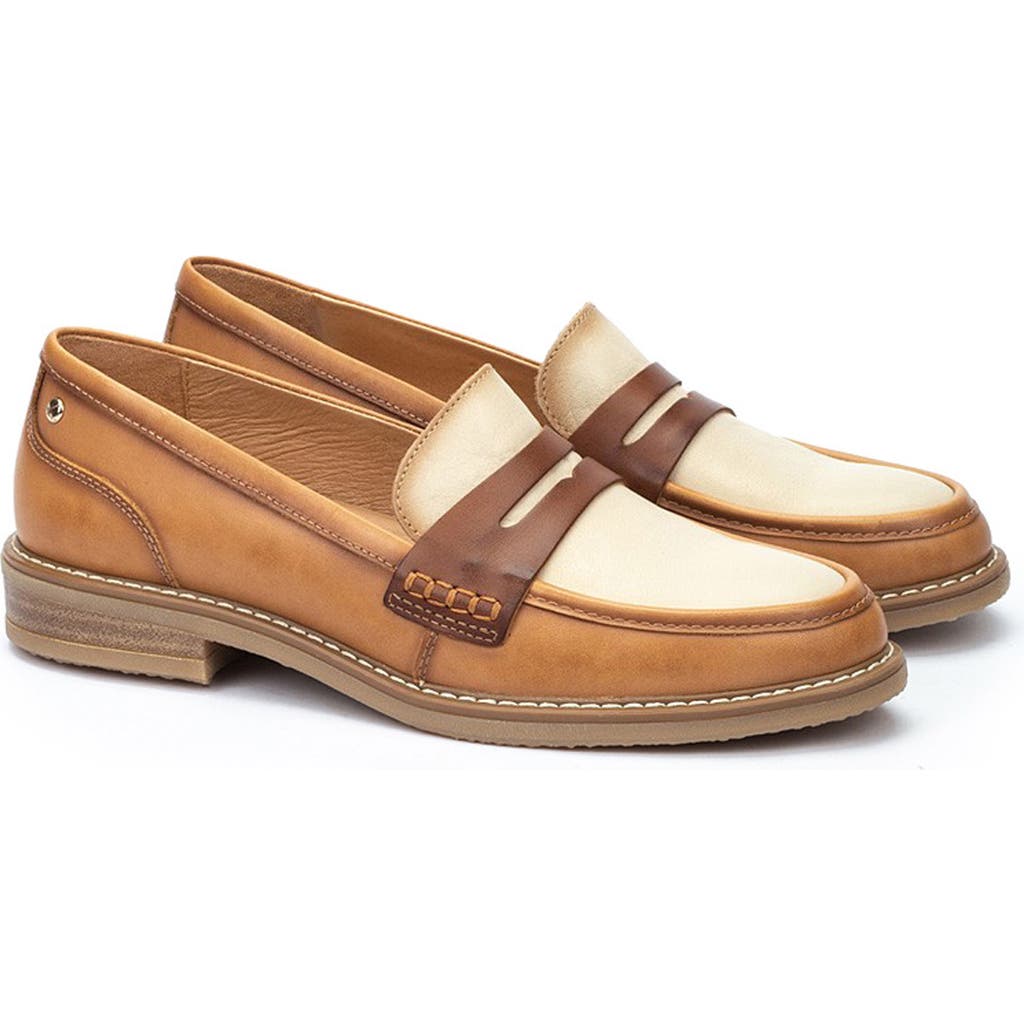 PIKOLINOS Aldaya Penny Loafer in Almond  product