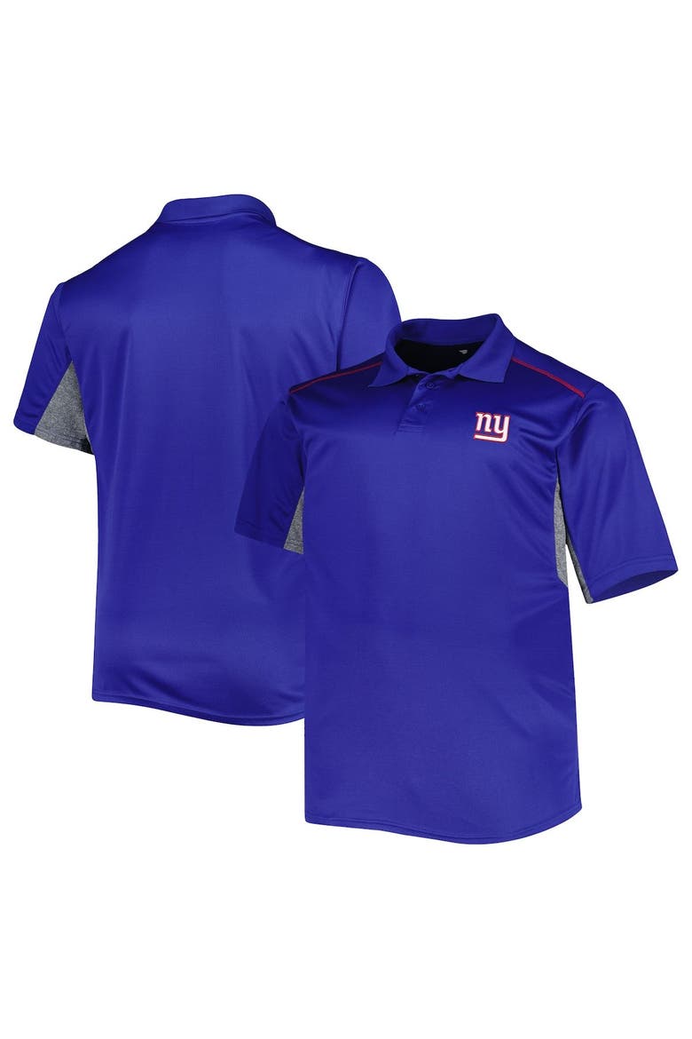 Men's Royal New York Giants Big & Tall Team Color Polo, Main, color, Royal