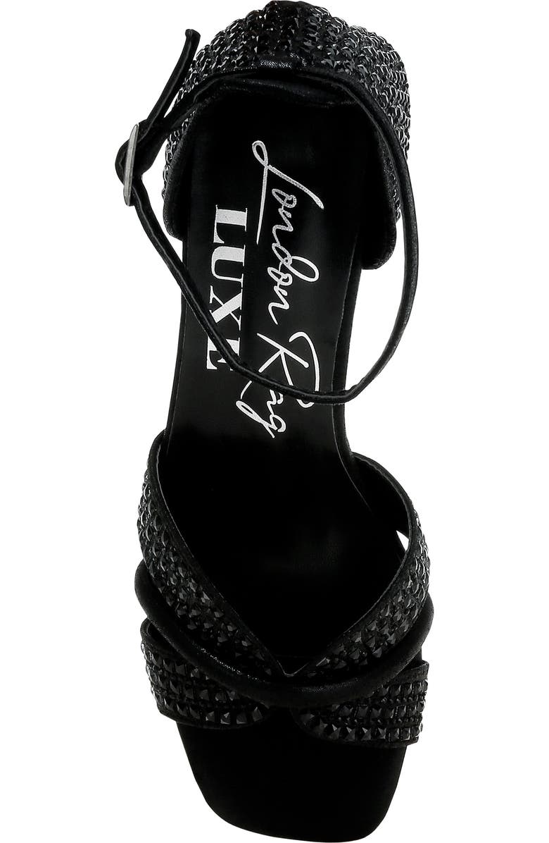 LONDON RAG Babylon Embellished Block Heel Sandal, Alternate, color,