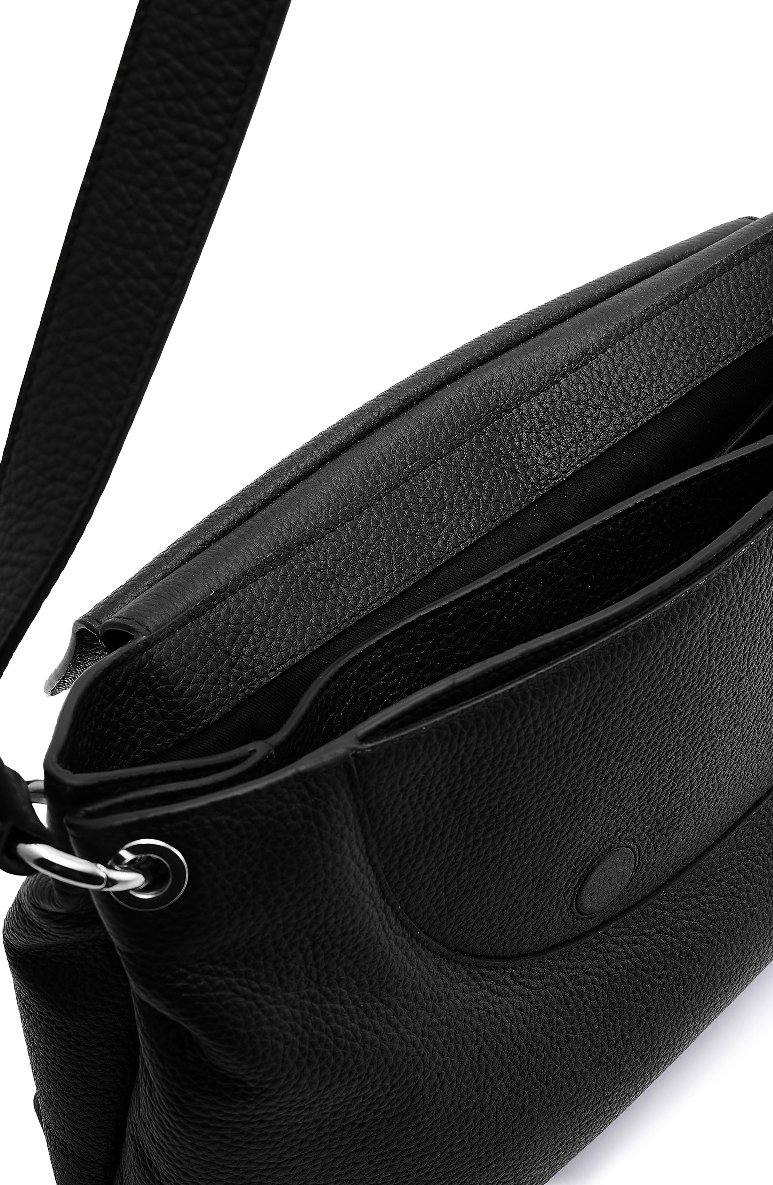 behno Large Judith Crossbody Satchel, Alternate, color, Black