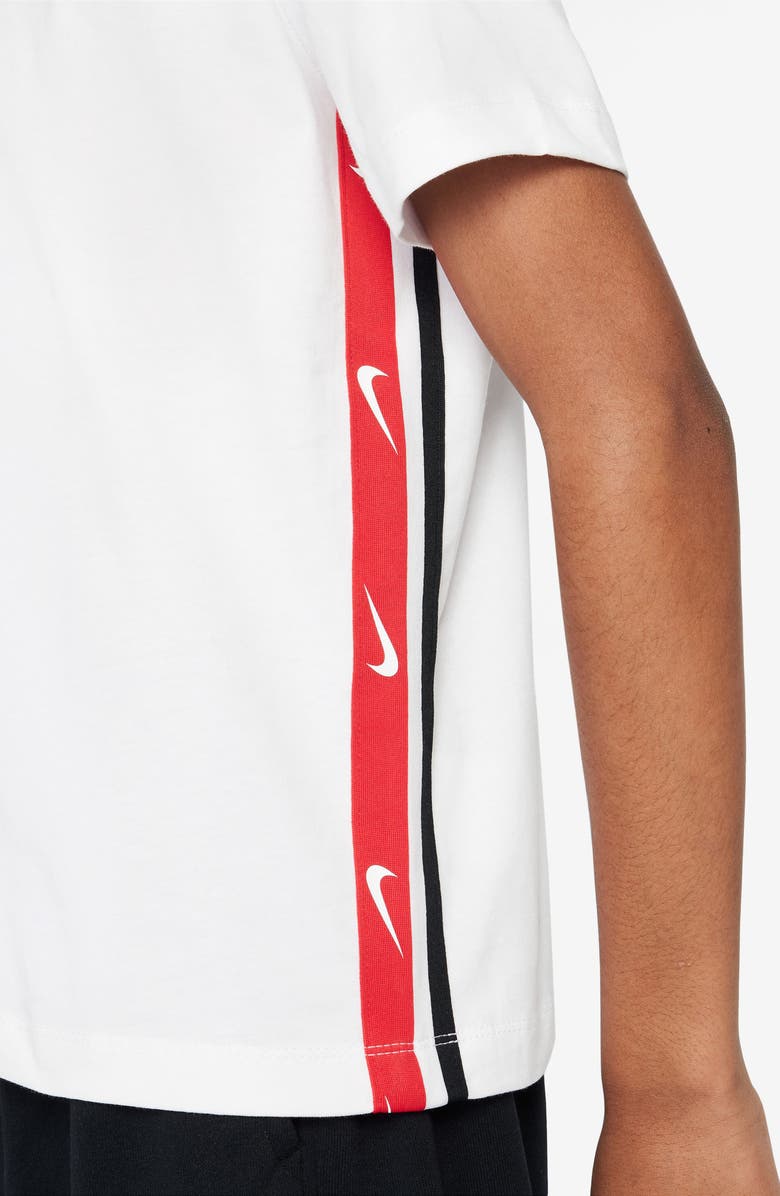 Nike Kids' Sportswear Club Logo T-Shirt, Alternate, color, White