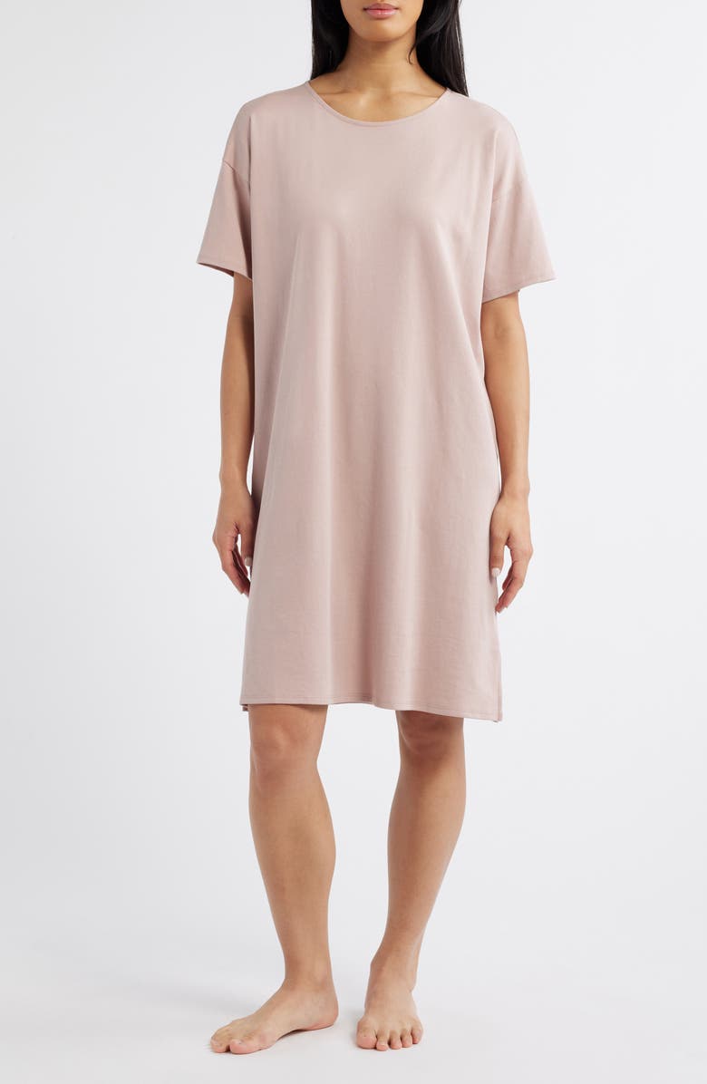 Eileen Fisher Organic Cotton Sleep Dress, Main, color, 