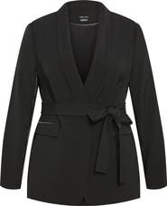 City Chic Soraya Belted Jacket