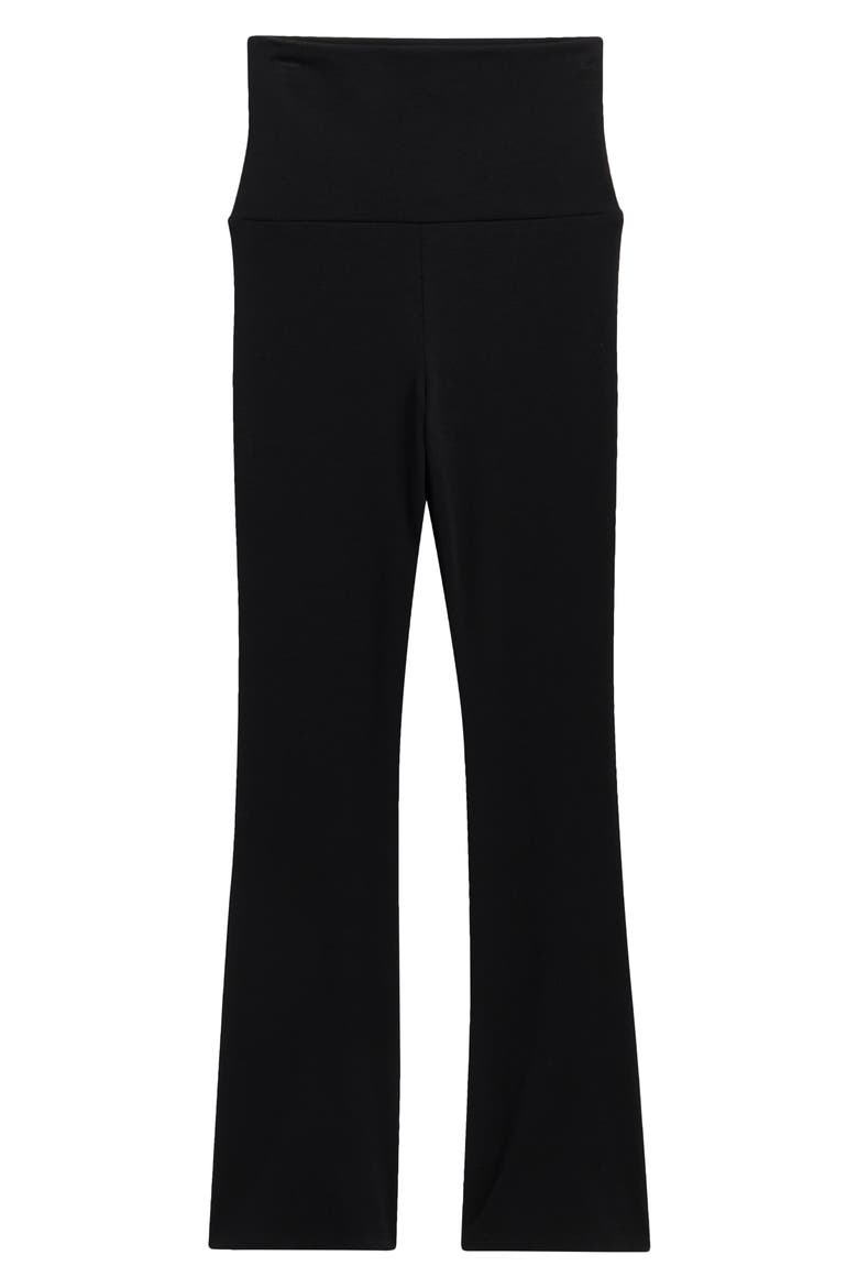 Kids' Flare Leggings, Main, color, BLACK