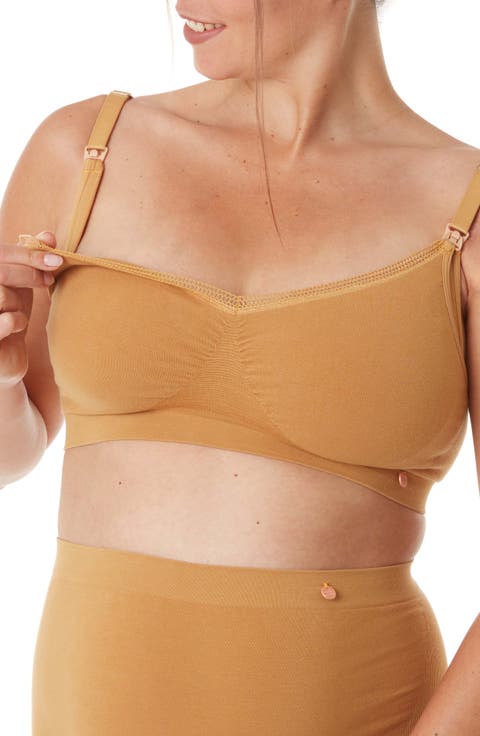 Organic Maternity and nursing seamless bra