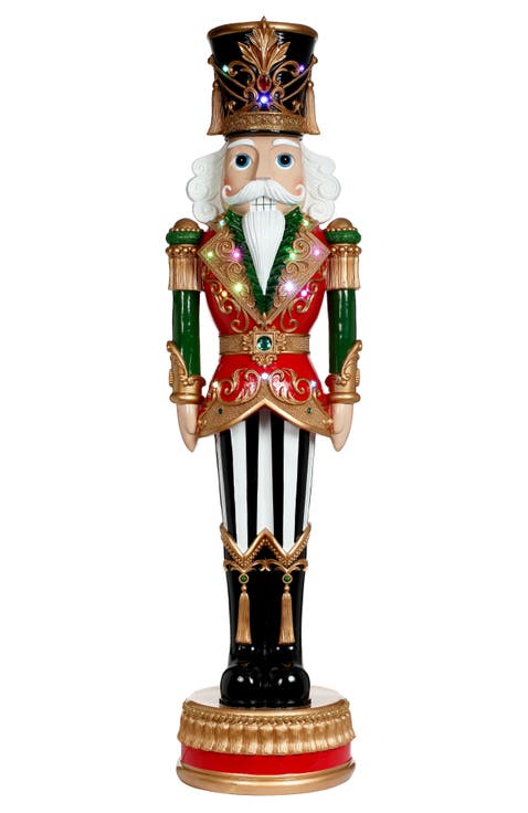 Lighted and Musical Holiday Nutcracker, Large