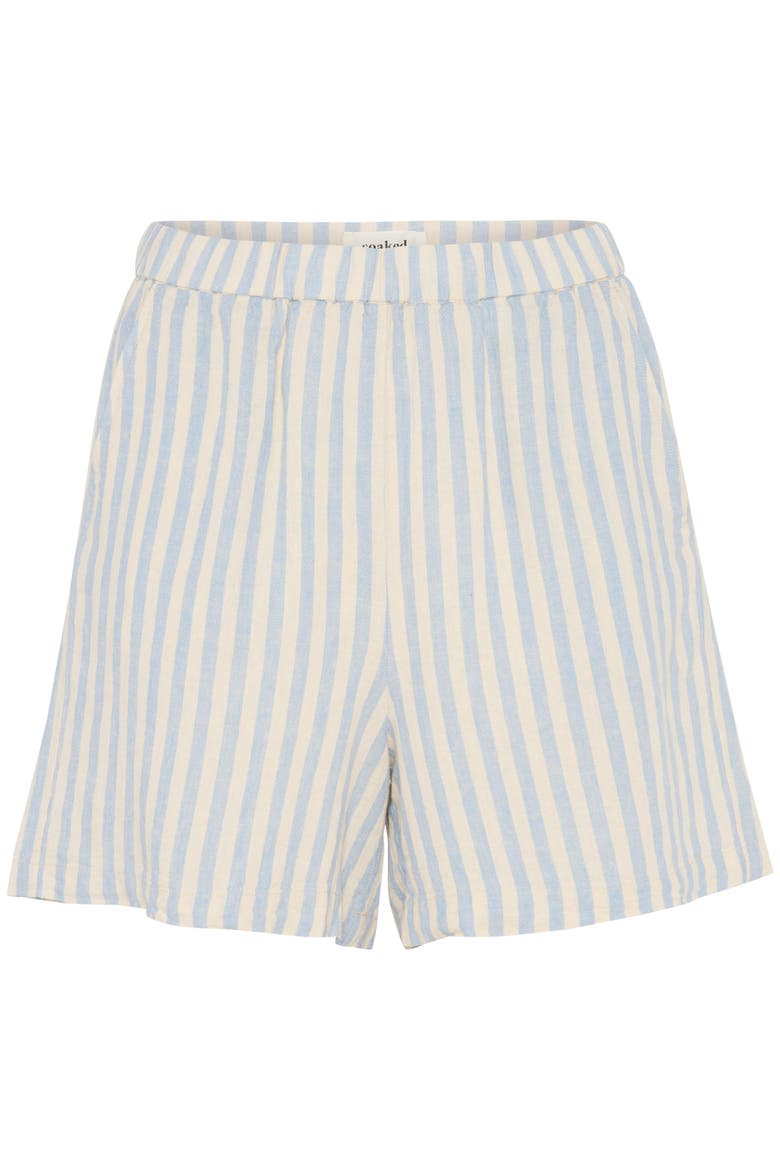Belira Wide Leg Elastic Waist Shorts, Alternate, color, Skyway Stripes