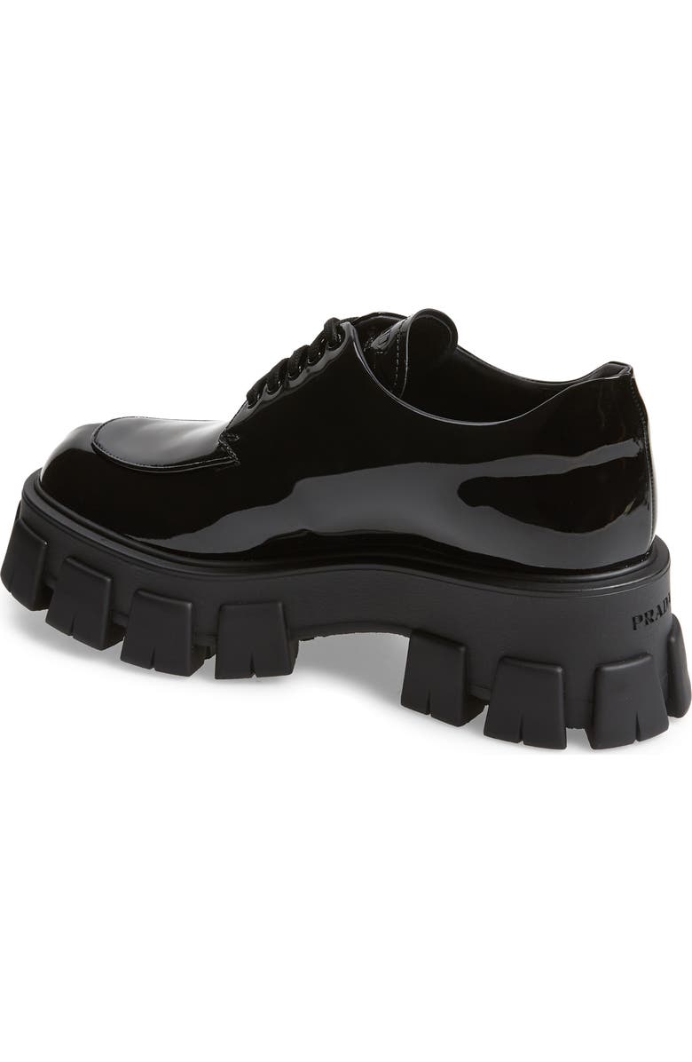 Prada Lug Sole Oxford, Alternate, color,