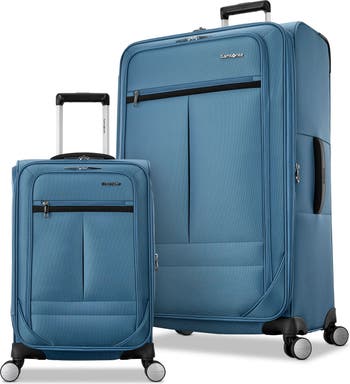 samsonite karissa biz 7382 ガンメタルグリーン　希少 Samsonite Element 2 Piece Soft-Sided (21