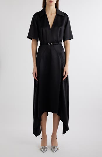 【関税&送料込】Givenchy Polo Style Dress Givenchy Star Polo Shirt Dress in Black in Black & Pink | FWRD