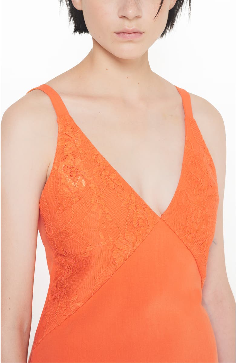 AS by DF Calabria Dress, Alternate, color, Blood Orange