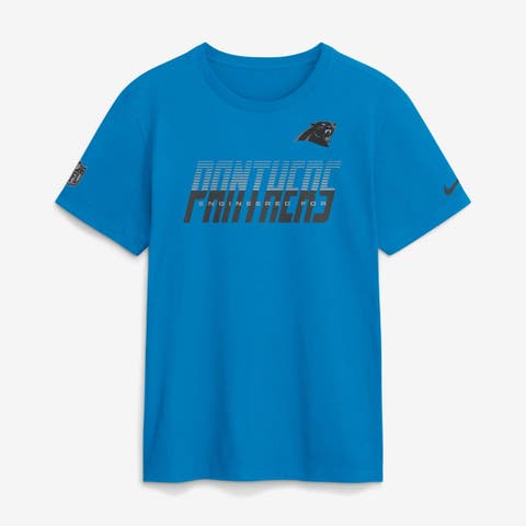 Men's Nike Blue Carolina Panthers Sideline Dri-FIT T-Shirt