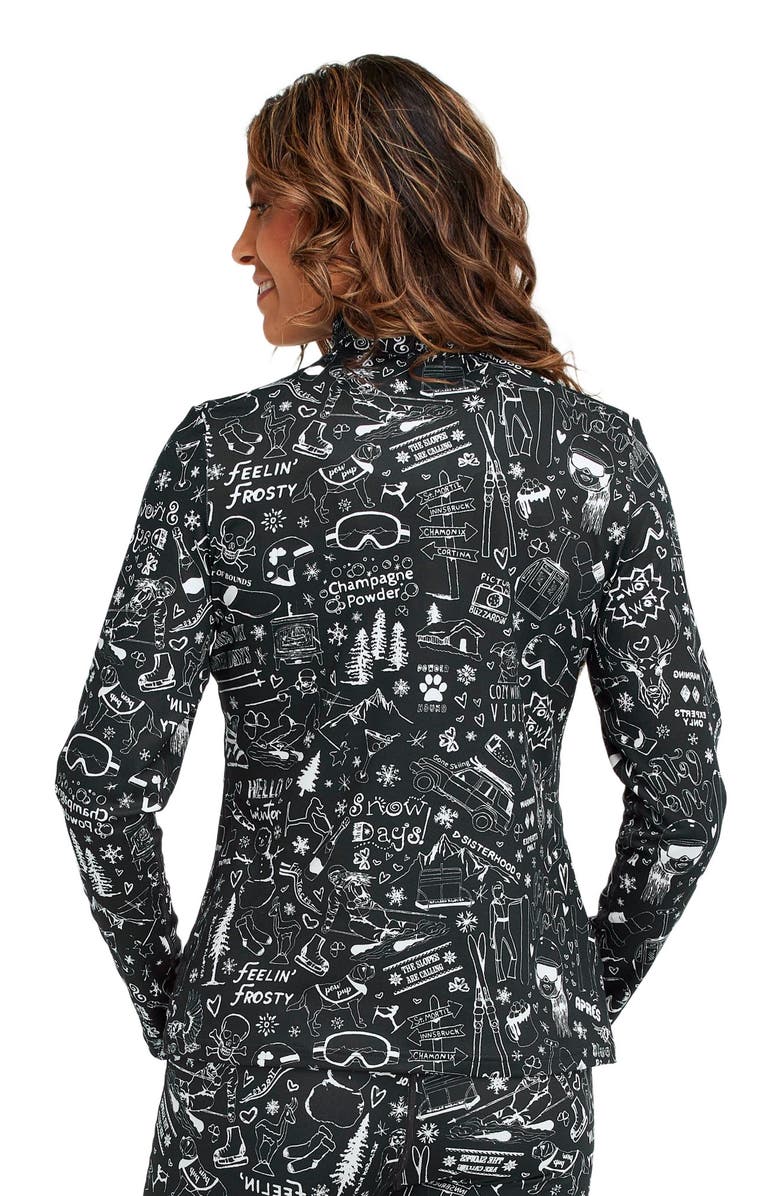 Krimson Klover Graffiti Base Layer Top, Alternate, color,