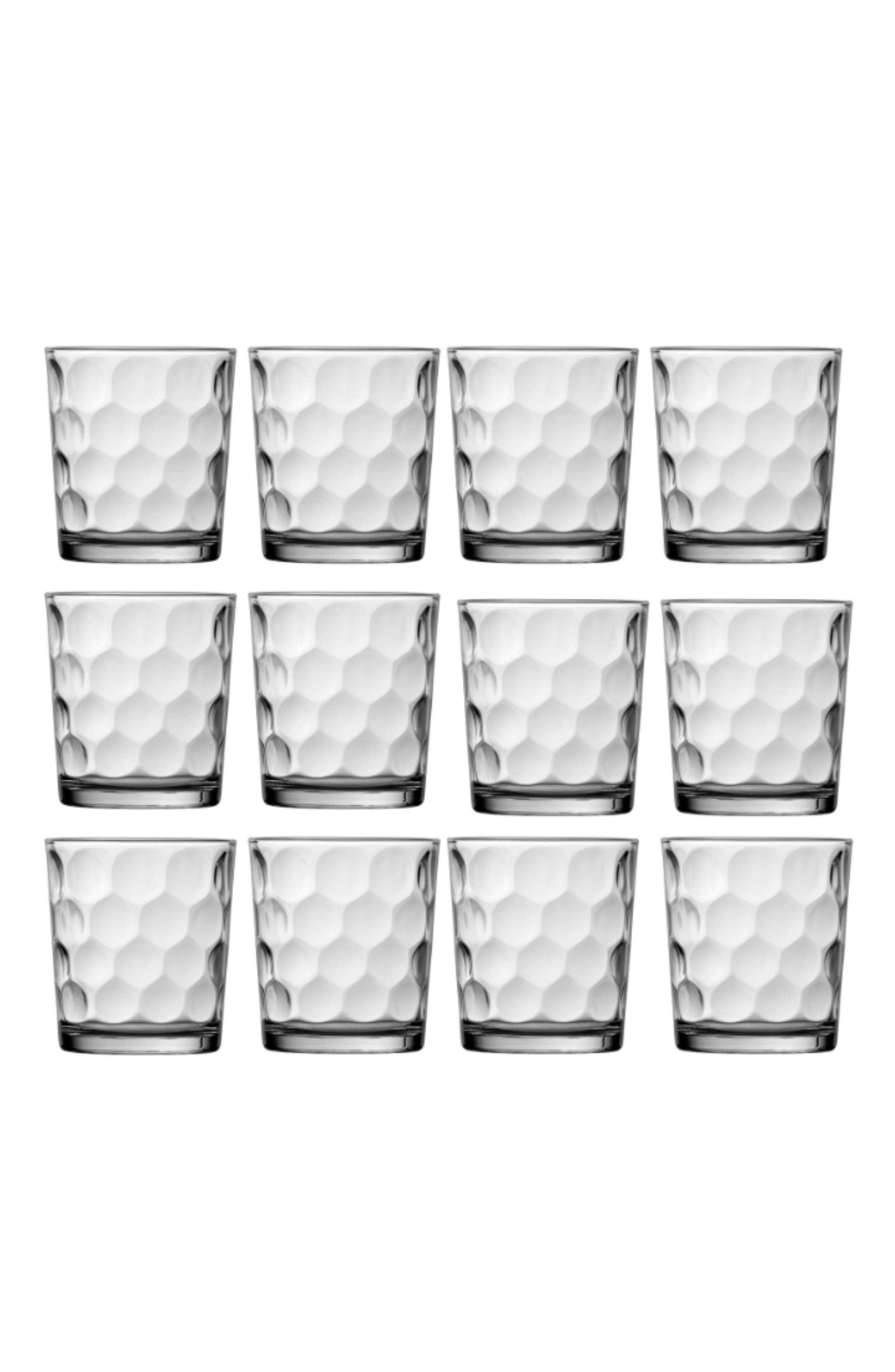 Fortessa Ornamento Mosaico Set of 12 Tumbler Glasses