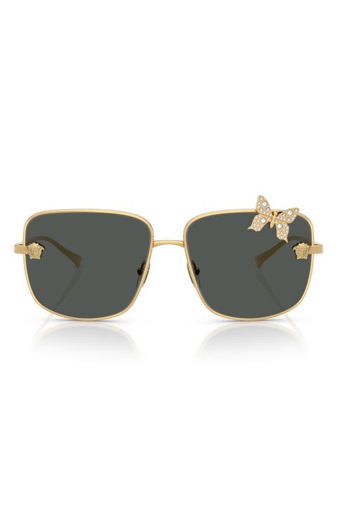 59mm Square Sunglasses