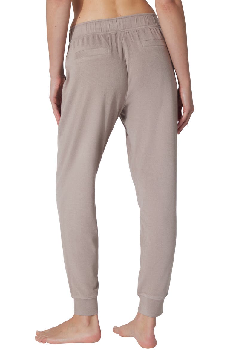 90 DEGREE BY REFLEX Piqué Lounge Joggers, Alternate, color, Satellite