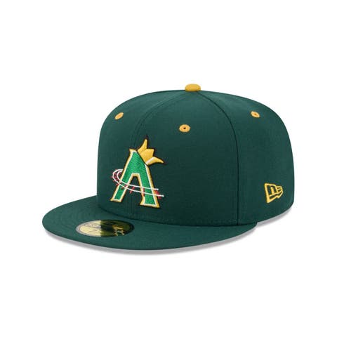 Men's New Era  Dark Green Altoona Curve Theme Nights 59FIFTY Fitted Hat