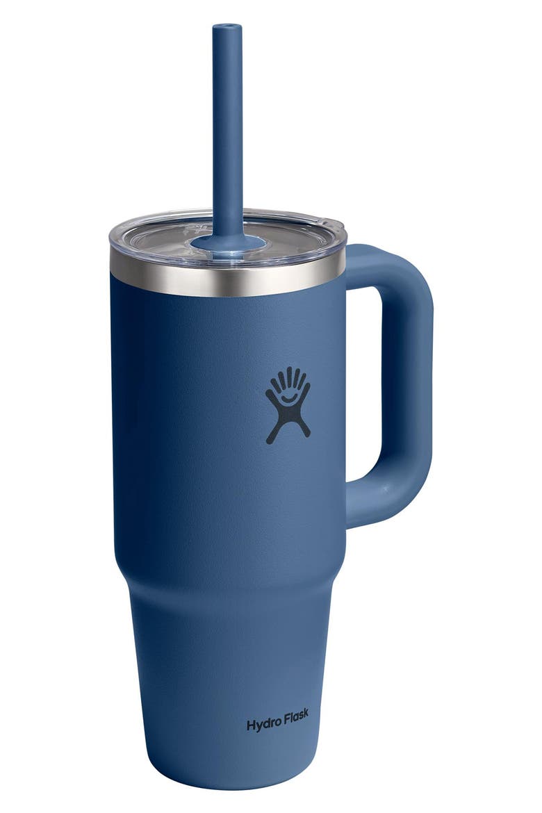 24 Ounce Travel Tumbler, Alternate, color, HARBOR BLUE